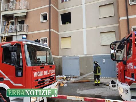 Ponte Incendio In Appartamento Arrivano I Vigili Del Fuoco Erbanotizie