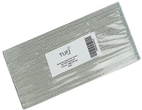 Tufi Profi Premium Polyurethane Nail File Cm Grey