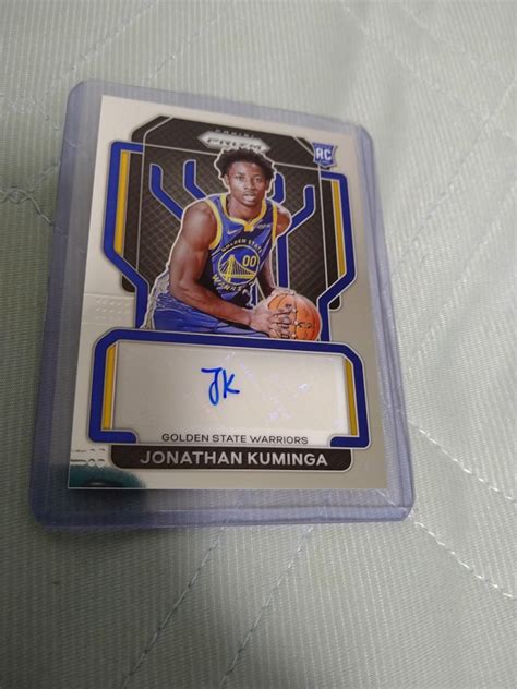 2021 22 panini PRIZM NBA JONATHAN KUMINGA RC AUTO Prizm Basketball 直筆