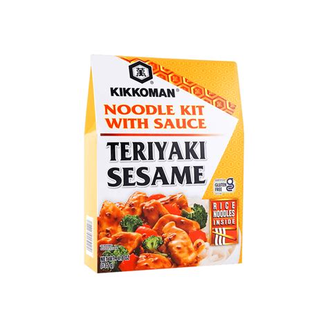 Kikkoman Teriyaki Sesame Noodle Kit With Sauce Oz Yami