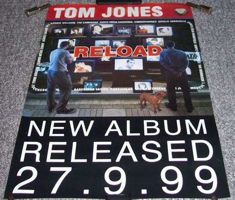 TOM JONES STUNNING U.K. RECORD COMPANY PROMO POSTER FOR THE ALBUM ...