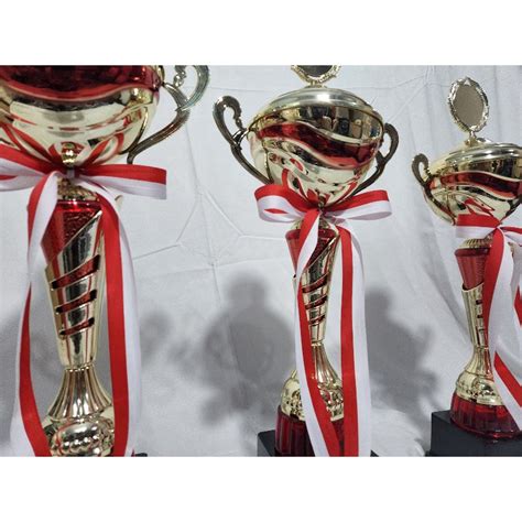 Jual Piala Trophy Cawan Kuningan Logam SET Shopee Indonesia