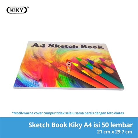 Jual Buku Gambar Sketchbook Buku Sketsa Kiky Ukuran A Isi