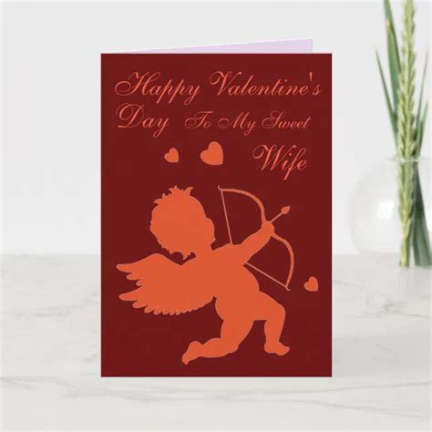 Wife Valentines Day Card Zazzle