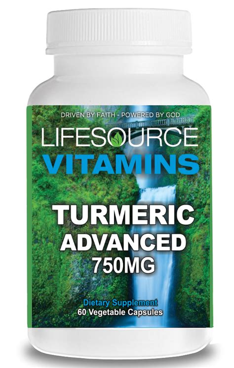 Lifesource Vitamins Turmeric Advanced Shown To Help With Cardiovascular