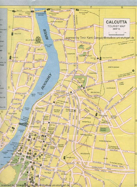 Clickable Map of Calcutta