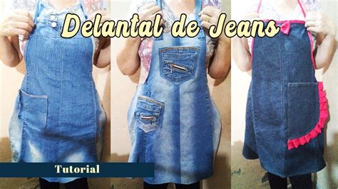 Delantales de Jeans Fácil YouTube