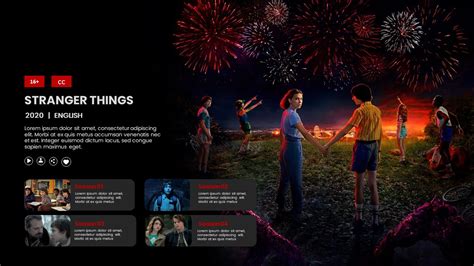 Netflix Theme Presentation Template 10 - SlideKit