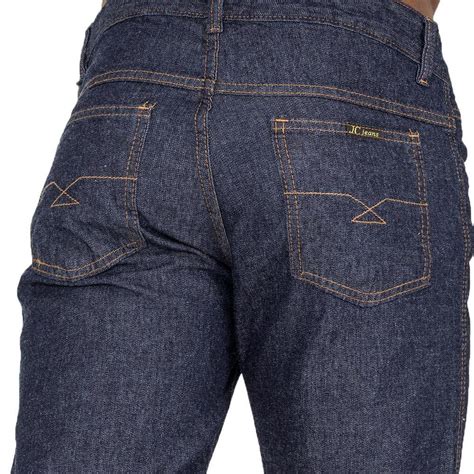 Calça Jeans Masculina Tradicional Para Trabalho Reforçada Azul Netshoes