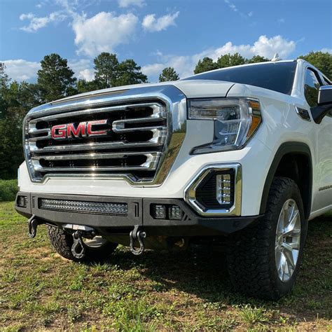 2019 2021 Gmc Sierra 1500 Octane Front Winch Bumper Baseline Overland