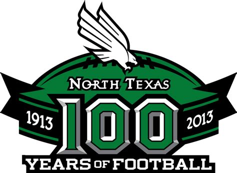 North Texas Mean Green Anniversary Logo Ncaa Division I N R Ncaa N