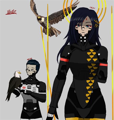 Signalis Birds Falcon And Eagle By Ballpointmanga On Deviantart