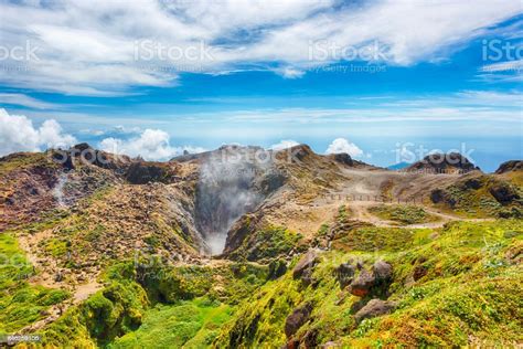 Soufriere Volcano Stock Photo Download Image Now Guadeloupe