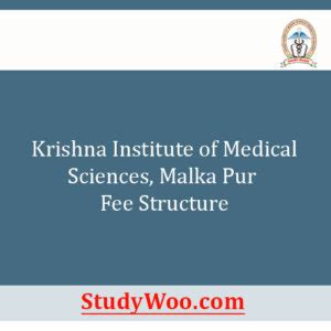 Krishna Institute Of Medical Sciences Malkapur Fees Structure