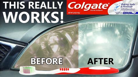 How Clean Restore Your Headlights With Toothpaste Great Results