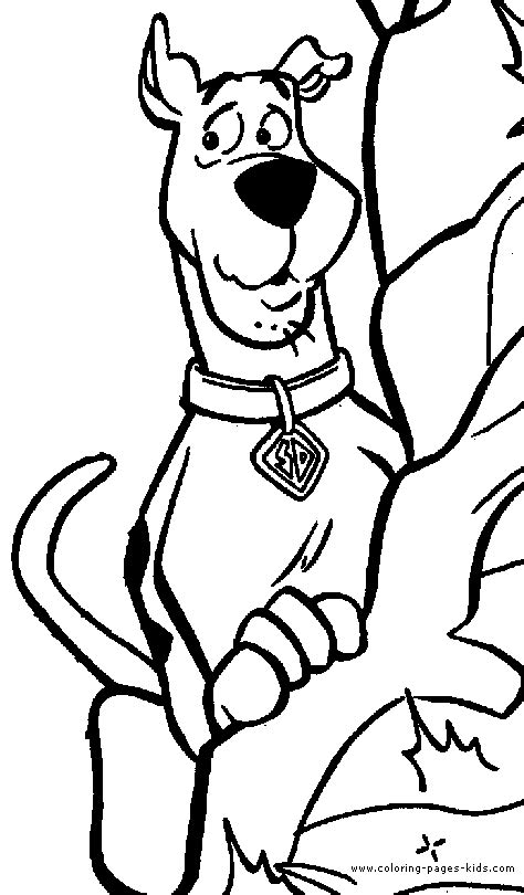 118 Dessins De Coloriage Scooby Doo à Imprimer Sur Page 11