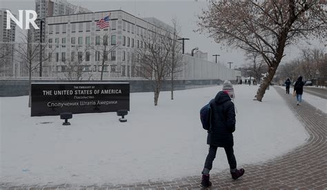 U S Embassy In Ukraine Urges Americans To ‘consider Departing Now