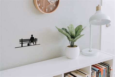 Forrest Gump Wall Decor Forrest Gump Bench Scene Forrest Gump Wall Hanging Movie Wall Decoration ...