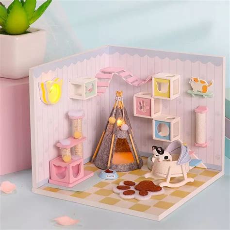 Jual Diy Miniatur Rumah Mini Diy Miniature House Doll Rumah Boneka