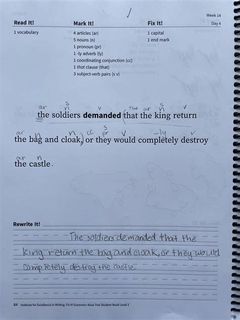 Homeschool Grammar with Fix It Grammar: a Review