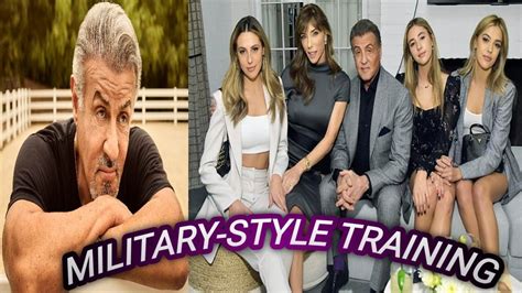 Sylvester Stallone S Daughters Say He Hired Navy SEALS To Train Them