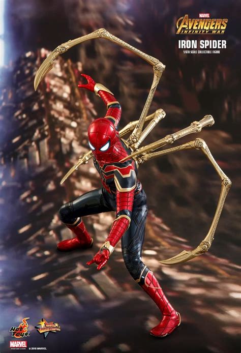 Hot Toys 1 6th Scale Iron Spider Avengers Infinity War Rio X Teir