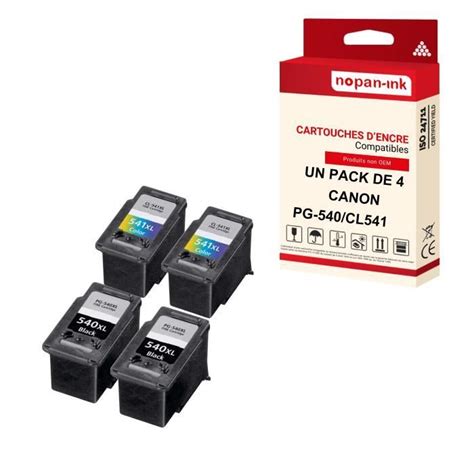 Nopan Ink X Cartouches Canon Xl X Xl X Compatibles