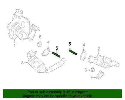 2015 2023 Ford OEM Catalytic Converter Stud W712458 S900 Ford Parts