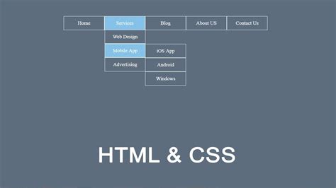 How To Create Drop Down List In Html Dropdown Menu Css Images