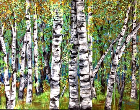 Birch Tree Forest – Gallery 14 Vero Beach