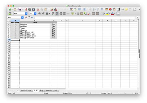 Time Planner » Libreoffice Extensions