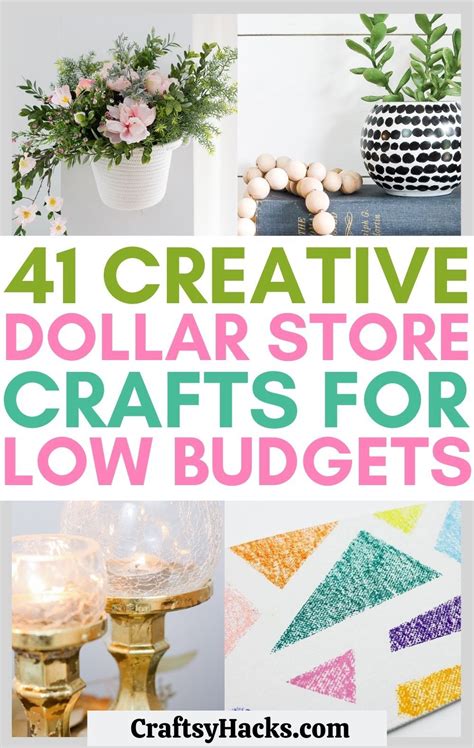 Creative Dollar Tree Crafts For Low Budgets Artofit