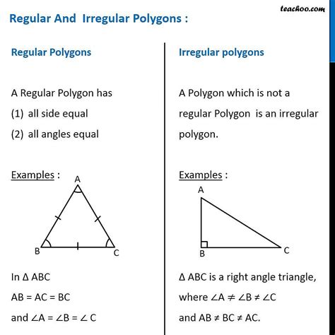 Regular Polygon Vs Irregular