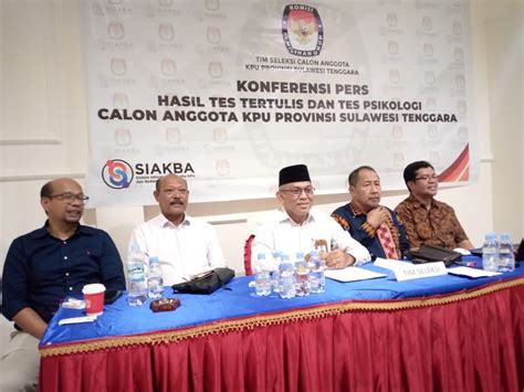 Lolos Tes Cat 20 Calon Komisioner Kpu Provinsi Sultra Melaju Ke Tahap