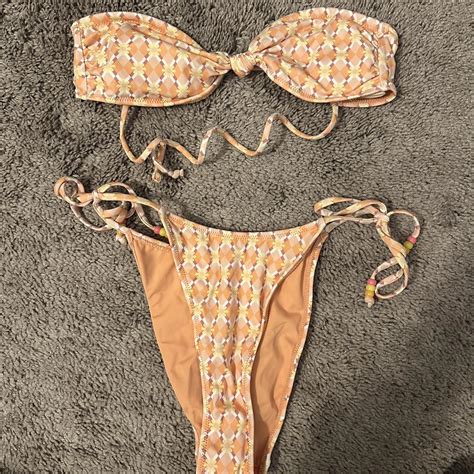 PACSUN Bikini Set Never Worn Size Xs Top And Xxs Depop