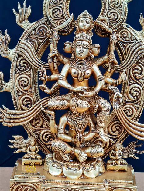 Kamakhya Statue Brass kamakhya Devi Statue Tantric Goddess | Etsy