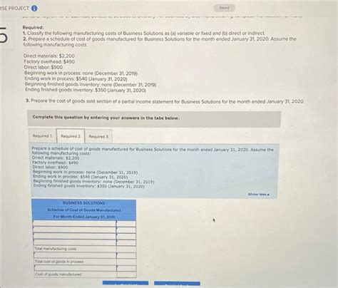 Solved Oject Saved Santana Rey Owner Of Business Solutions Chegg