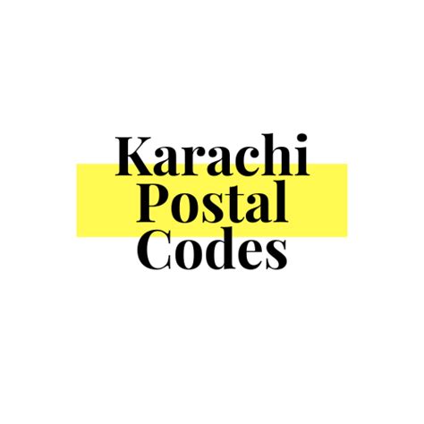 List Of Karachi Postal Code Zip Code Area Code 2024