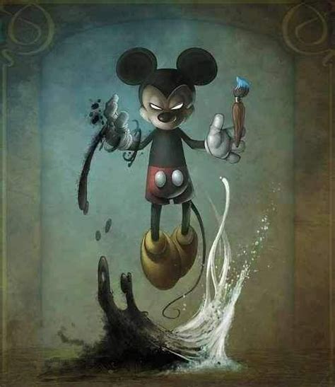 Mickey Mouse Mickey Mouse Art Fantasy Art Dark Fantasy Art