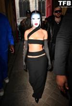 Doja Cat Sexy Seen Showcasing Her Hot Tits At The Monot Womenswear Show In Paris Aznude