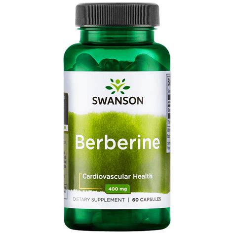 Berberyna Swanson Berberine 400mg 60 Kaps Odchudzanie Sklep