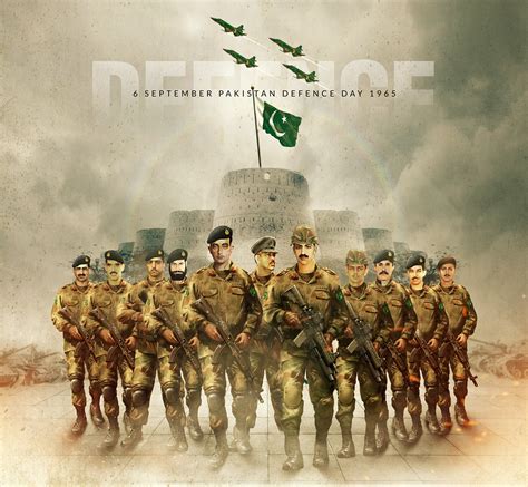 6 September Defence Day Of Pakistan Behance