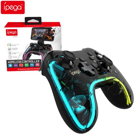 Ipega Pg Black Diamond Colorful Rgb Gamepad Joystick Controller