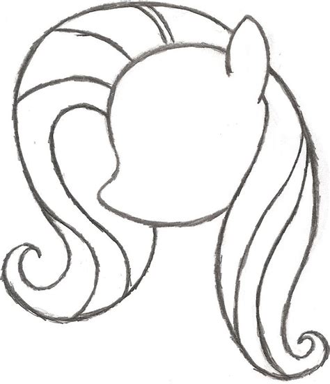 My Little Pony Outline Drawing at PaintingValley.com | Explore ...