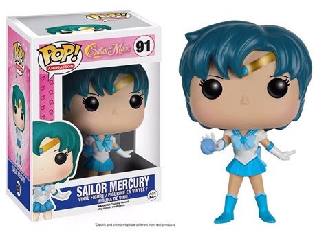 Funko Pop Sailor Mercury: Sailor Moon #91 - Funko - Toyshow Tudo de ...