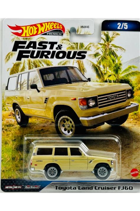HOT WHEELS YENİ NEW Fast Furious Temalı Araçlar HNW46 5 Li Set 1 64
