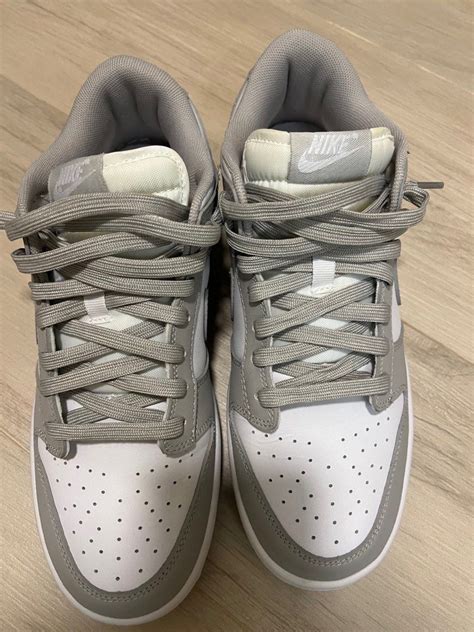 Nike Dunks Grey Fog Men S Fashion Footwear Sneakers On Carousell