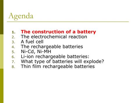 Ppt Fuel Cell Technology And Rechargeable Batteries Powerpoint