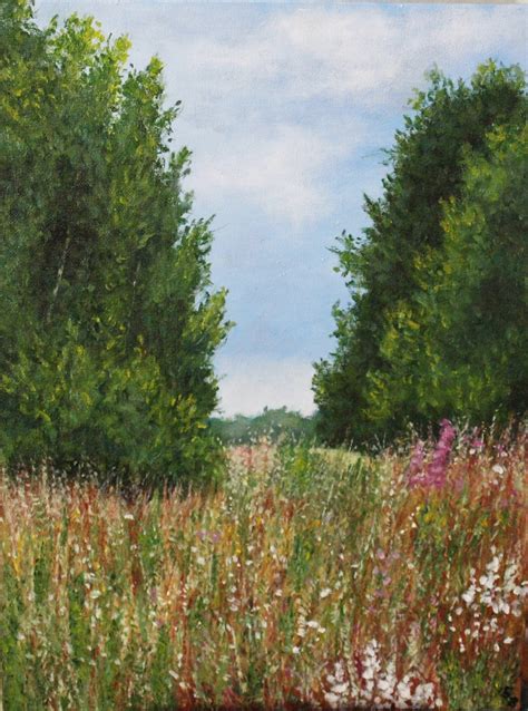 Oil Summer Landscape Painting - Etsy