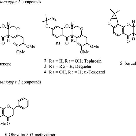 Chemical Structures Of The Most Abundant Compounds Identified In T